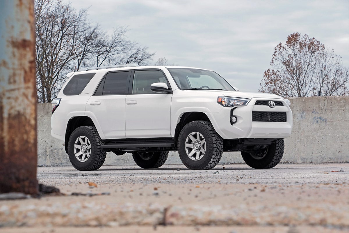 Rough Country 3" Lift Kit Upper Arms RR Coils Vertex/V2 for Toyota 4Runner 10-23 76658