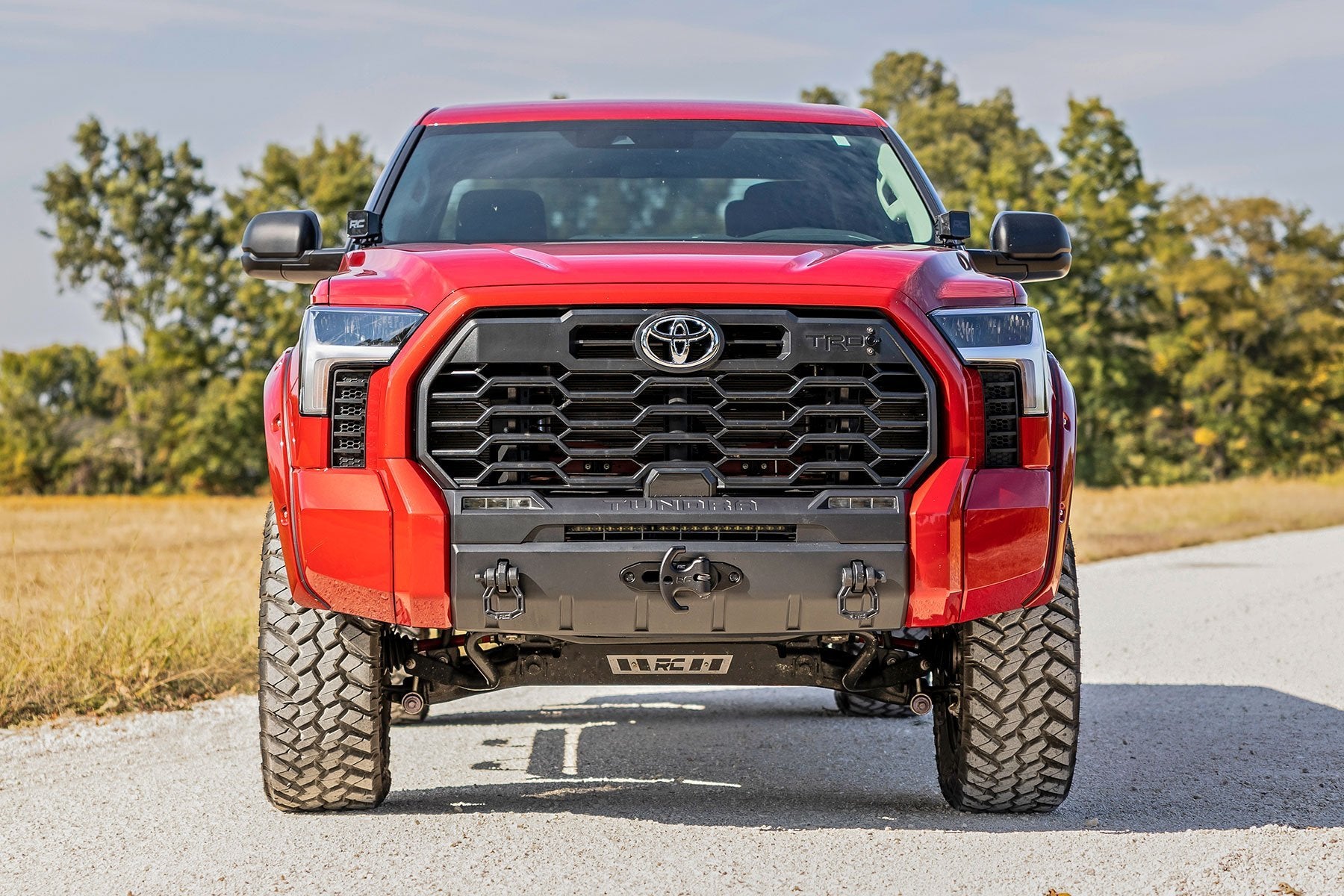 Rough Country Pocket Fender Flares 8X8 Blueprint Blue for Toyota Tundra 22-25 F-T11413-8X8