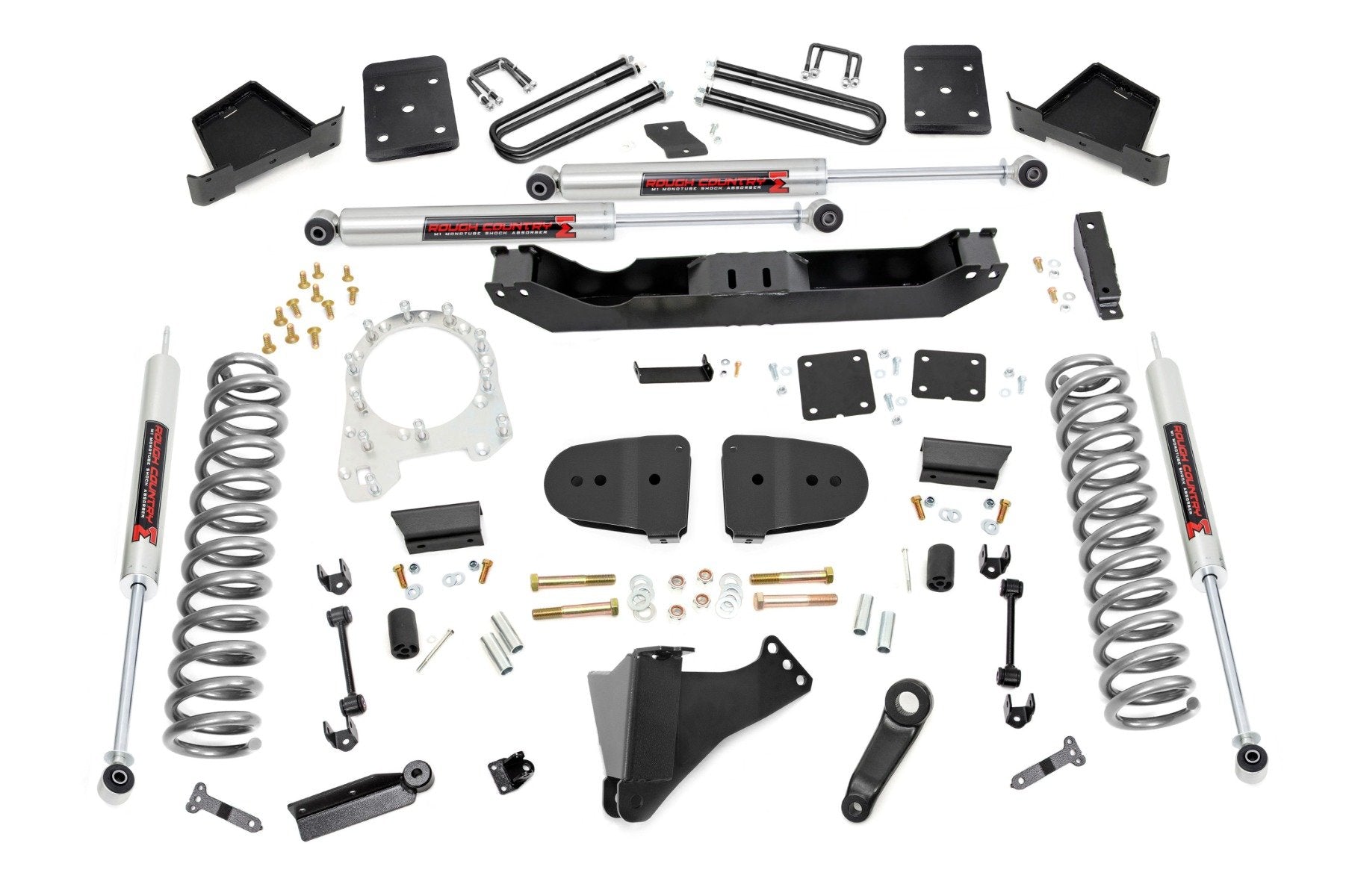 Rough Country 6" Lift kit Diesel No OVLD M1 for Ford F250/F350 23-25 Super Duty 43740