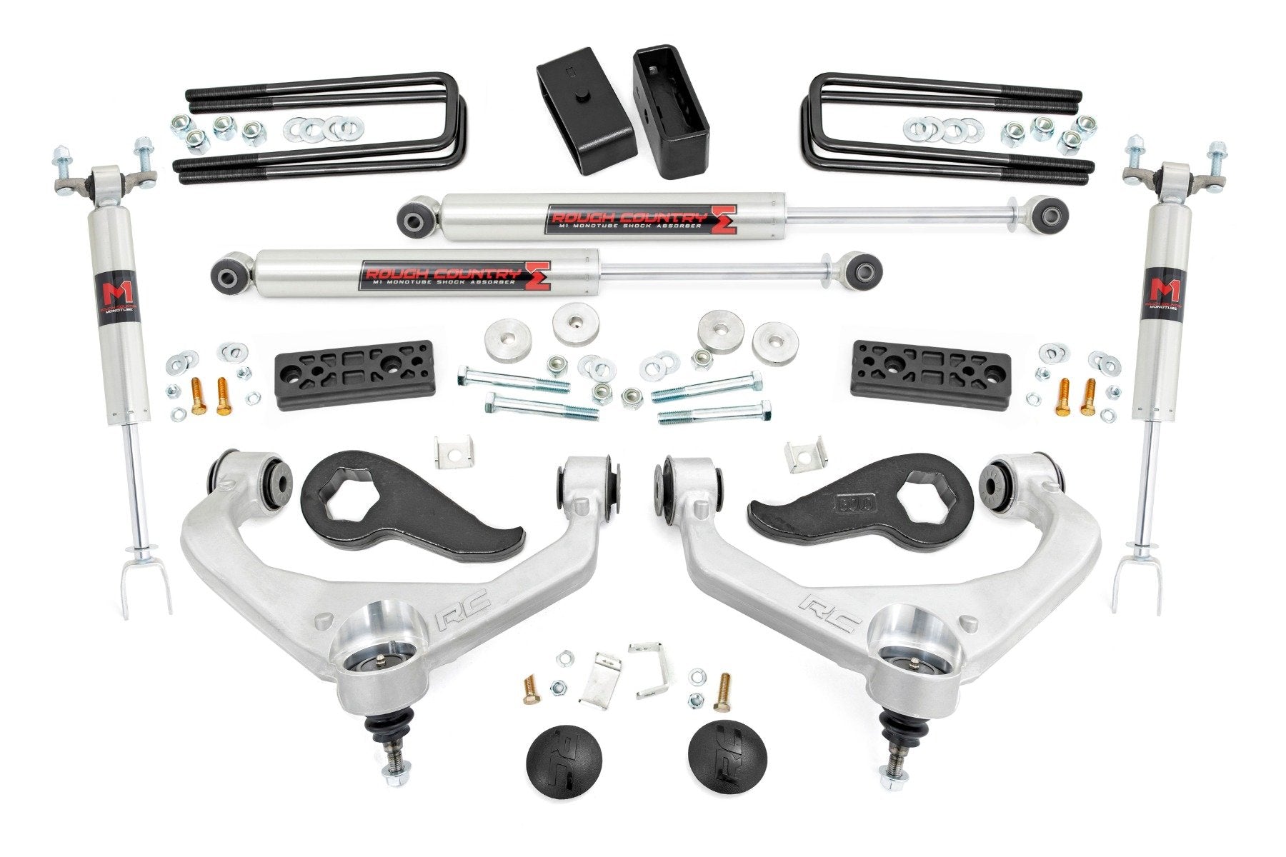 Rough Country 3" Lift Kit UCAs M1 Chevy/GMC Sierra/Silverado 3500 HD 20-22 95640