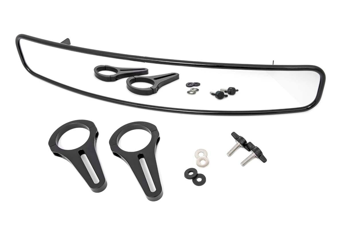 Rough Country 17"x3" Ultra-Wide Rear View Mirror-1.75-Inch Diameter Tubes 99005