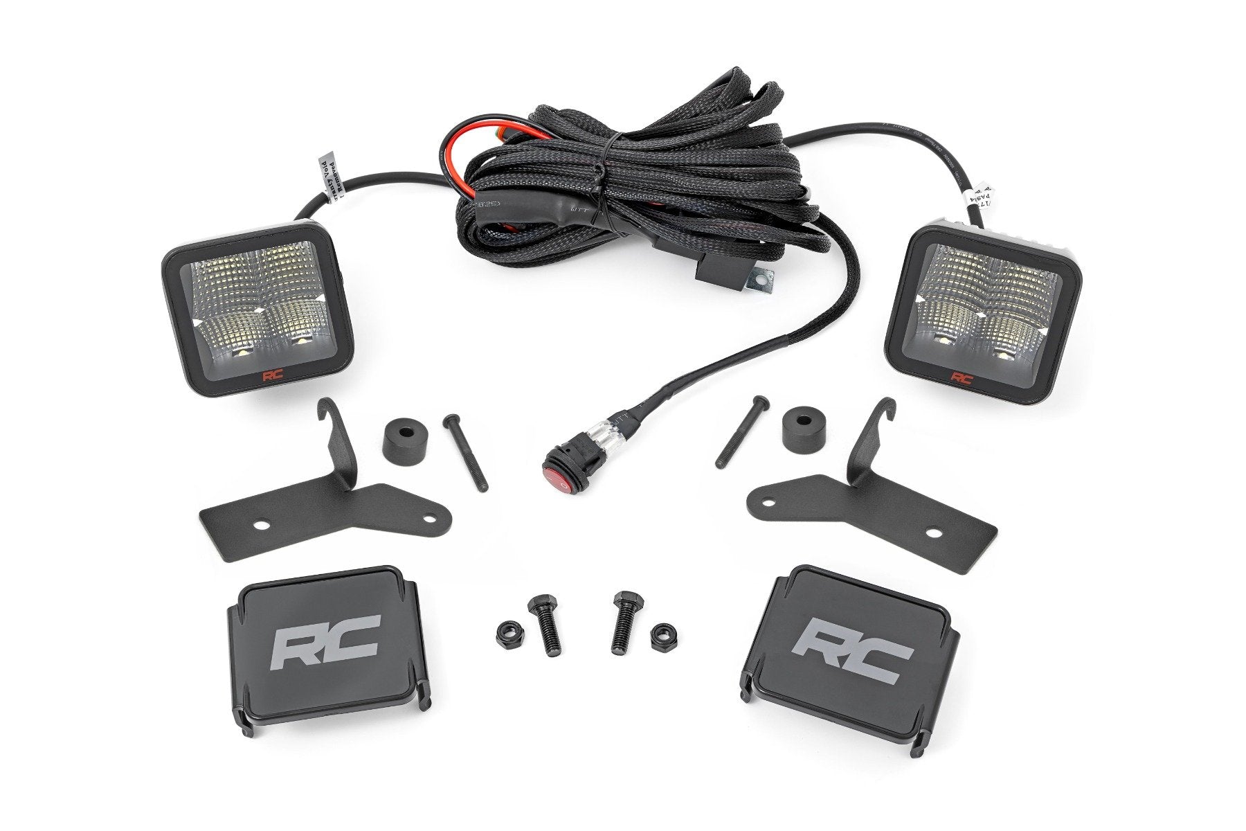 Rough Country LED Hinge Mnt 2" Spectrum Jeep Gladiator/Wrangler JL/4xe 18-23 80052