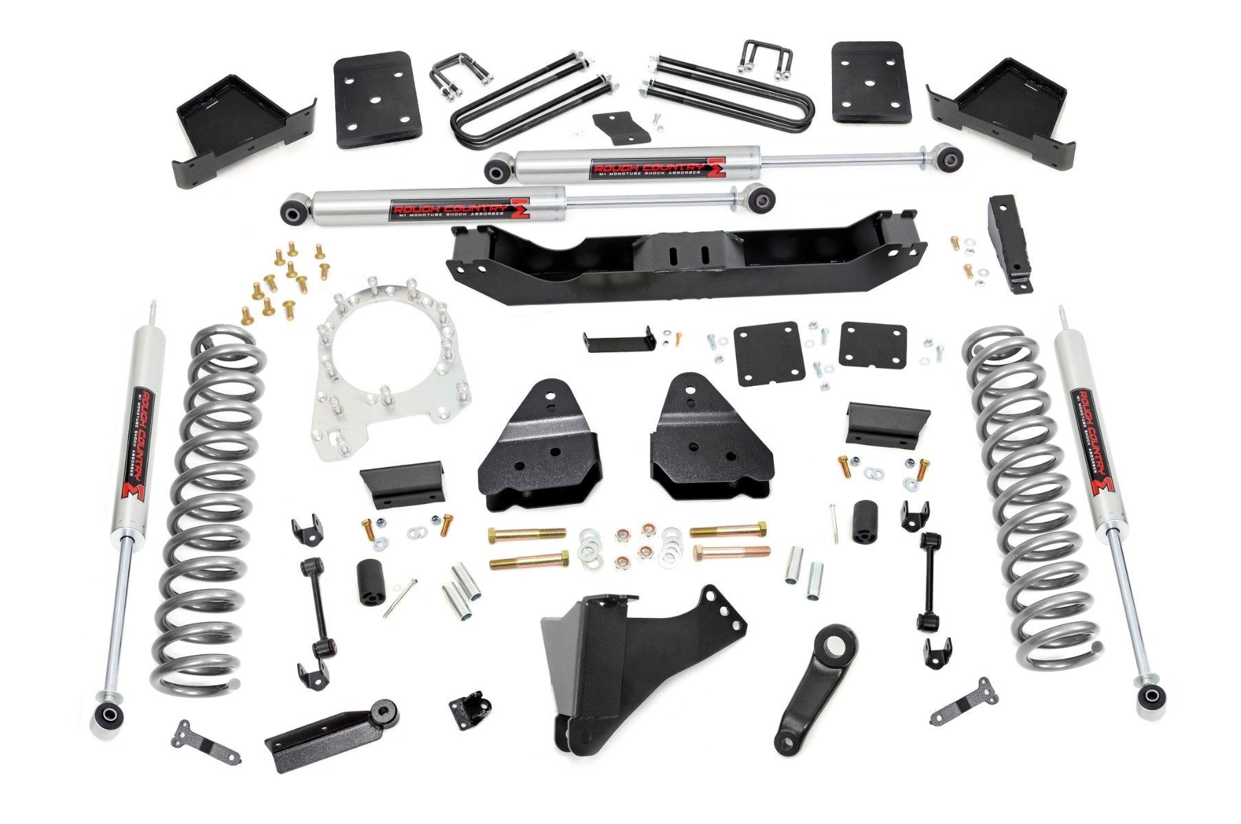 Rough Country 6 Inch Lift Kit Diesel OVLD M1 for Ford SuperDuty 4wd 17-22 50340