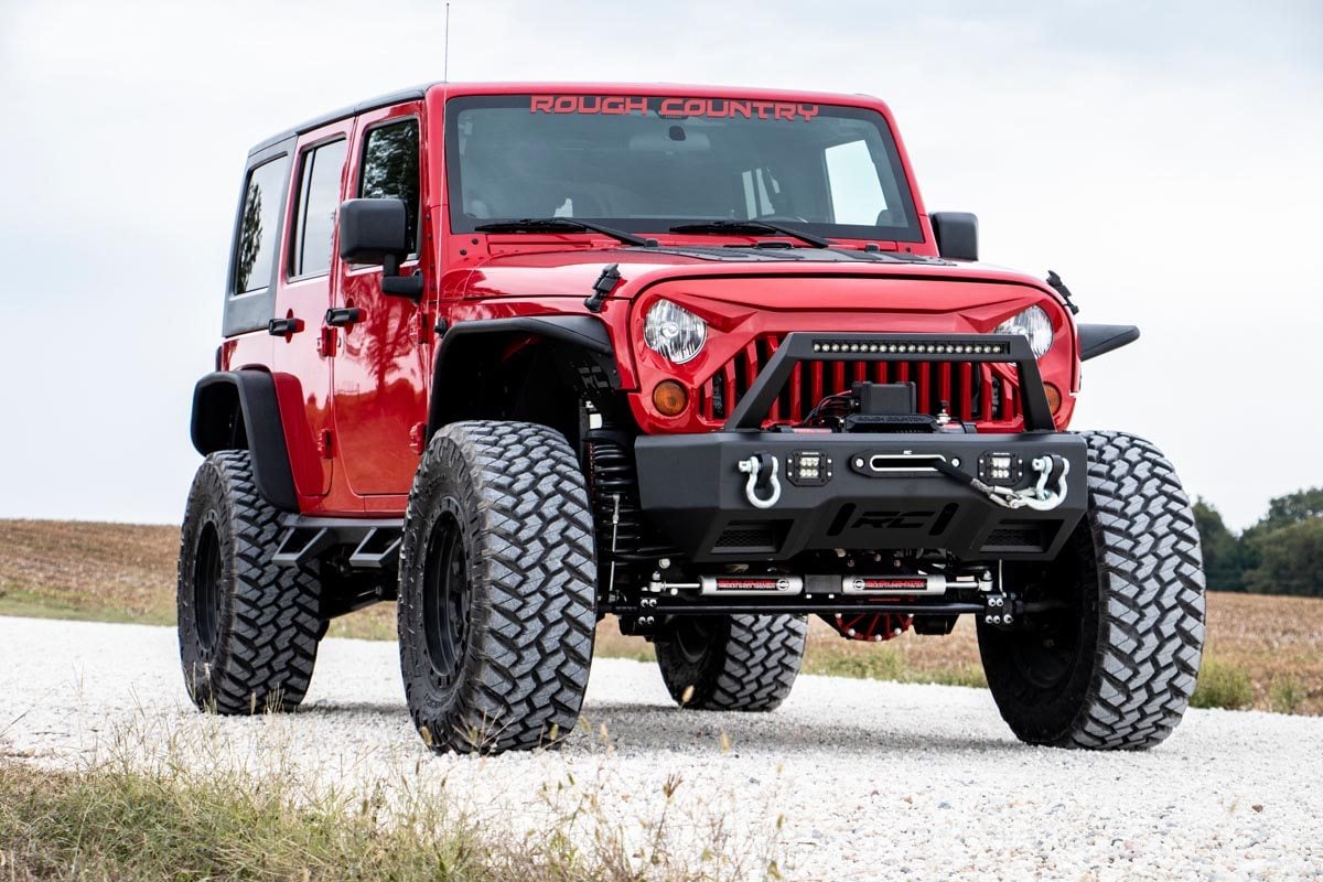 Rough Country Jeep Angry Eyes Replacement Grille 07-18 Wrangler JK 10524