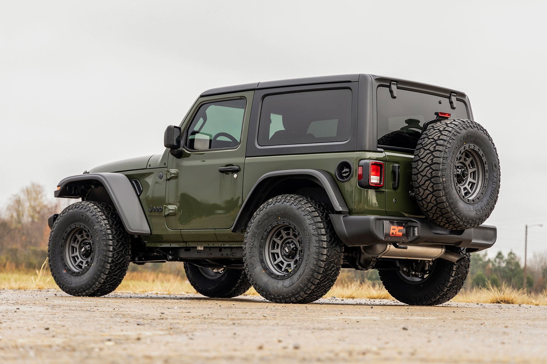 Rough Country 3.5" Lift Kit | C/A Drop | Front D/S | M1 | for Jeep Wrangler JL 4WD (2024-2025)