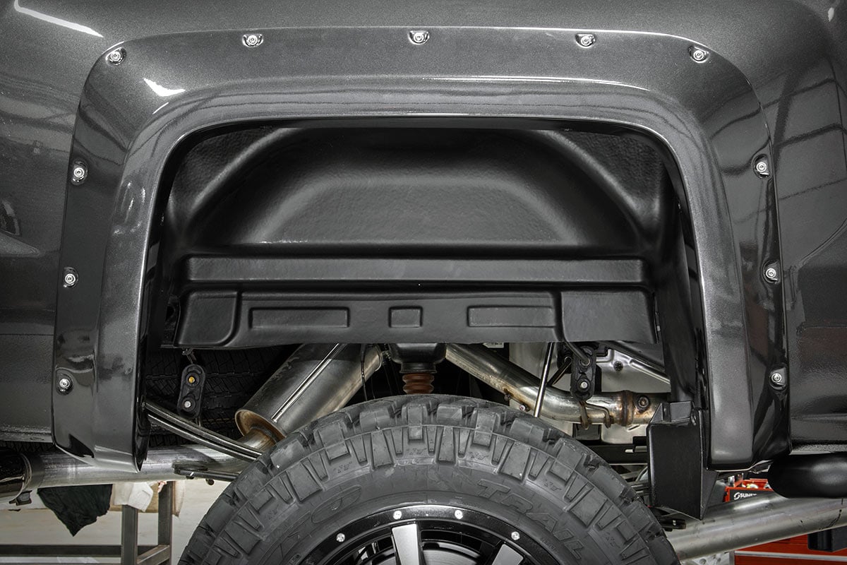 Rough Country Chevrolet Rear Wheel Well Liners 15-19 2500HD/3500HD PU 4215