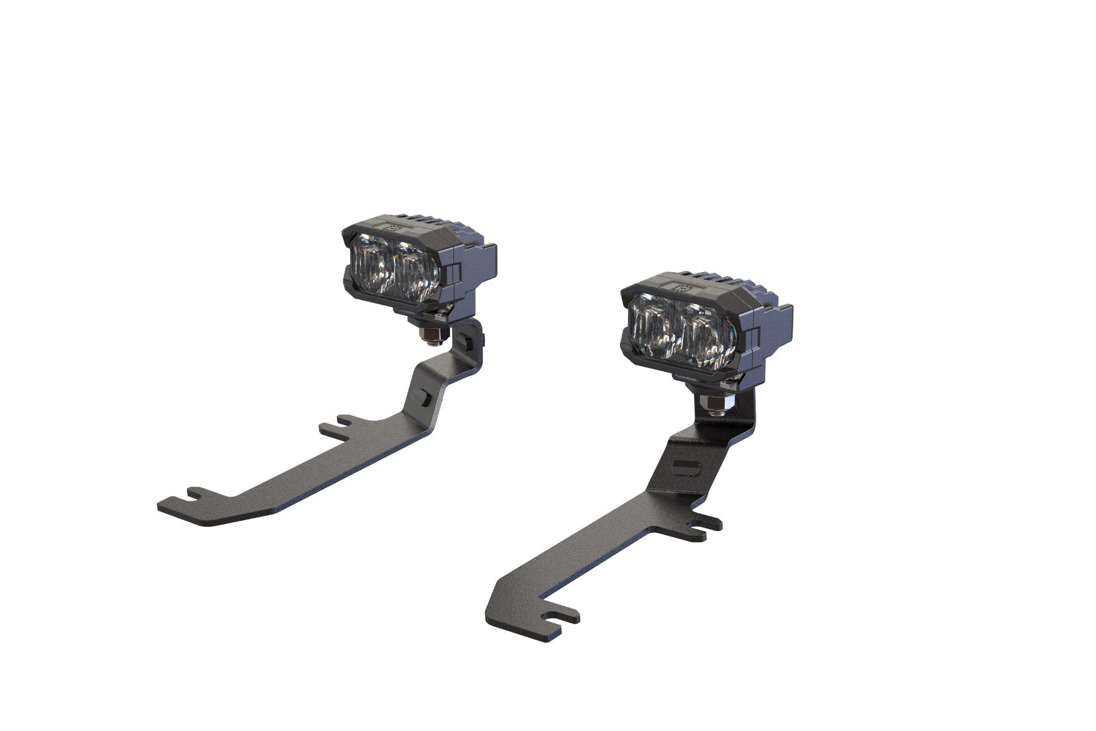 Morimoto 2Banger Ditch Light Kit: 2020+ Silverado HD (NCS White Flood Beam) -1
