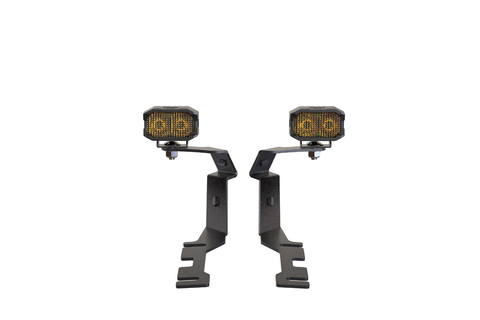 Morimoto 2Banger Ditch Light Kit: 2019+ Ram 1500 (NCS Yellow Flood Beam) -2