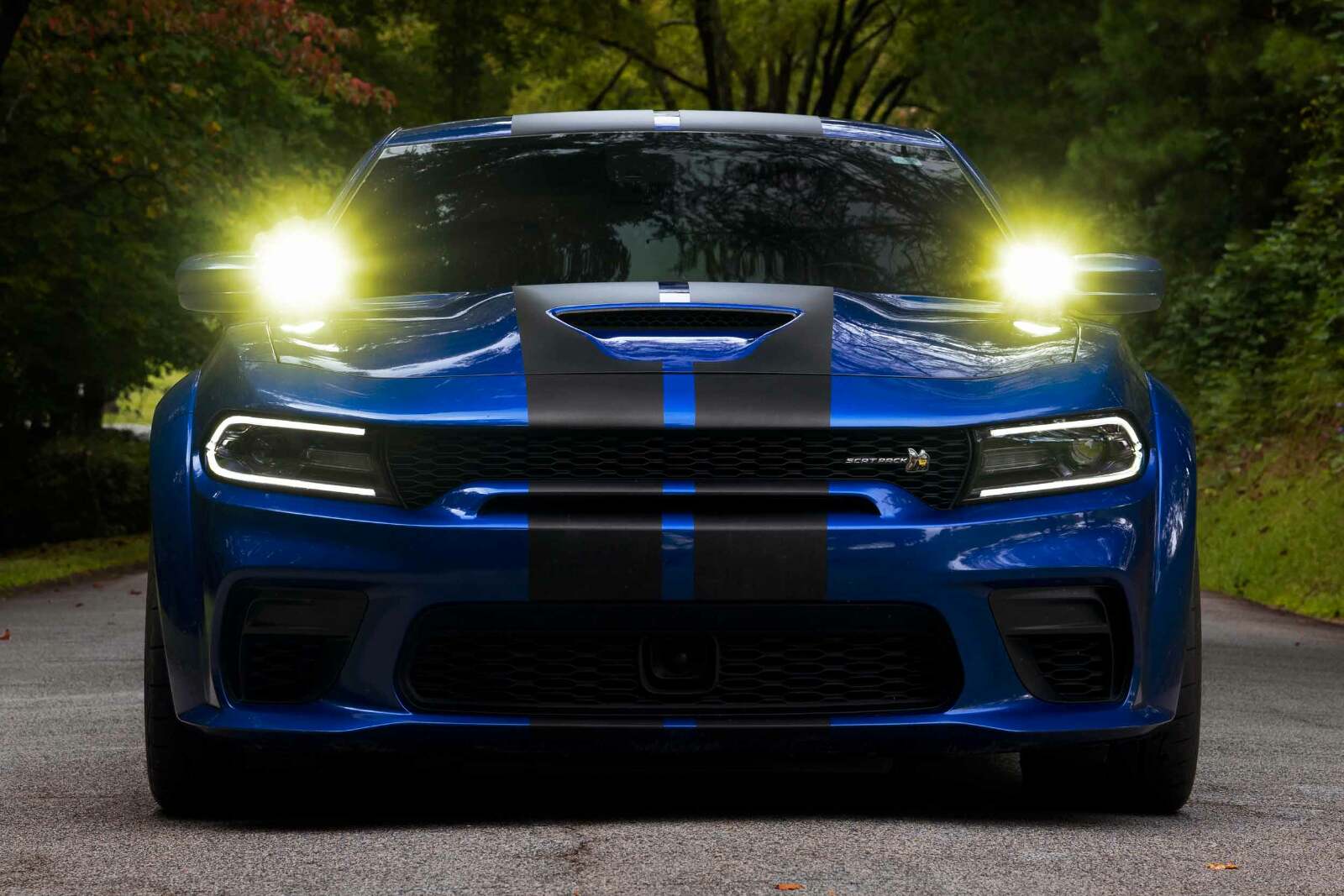 Morimoto 2Banger Drift Light Kit: 15-23 Dodge Charger (HXB Yellow Flood Beam) -5