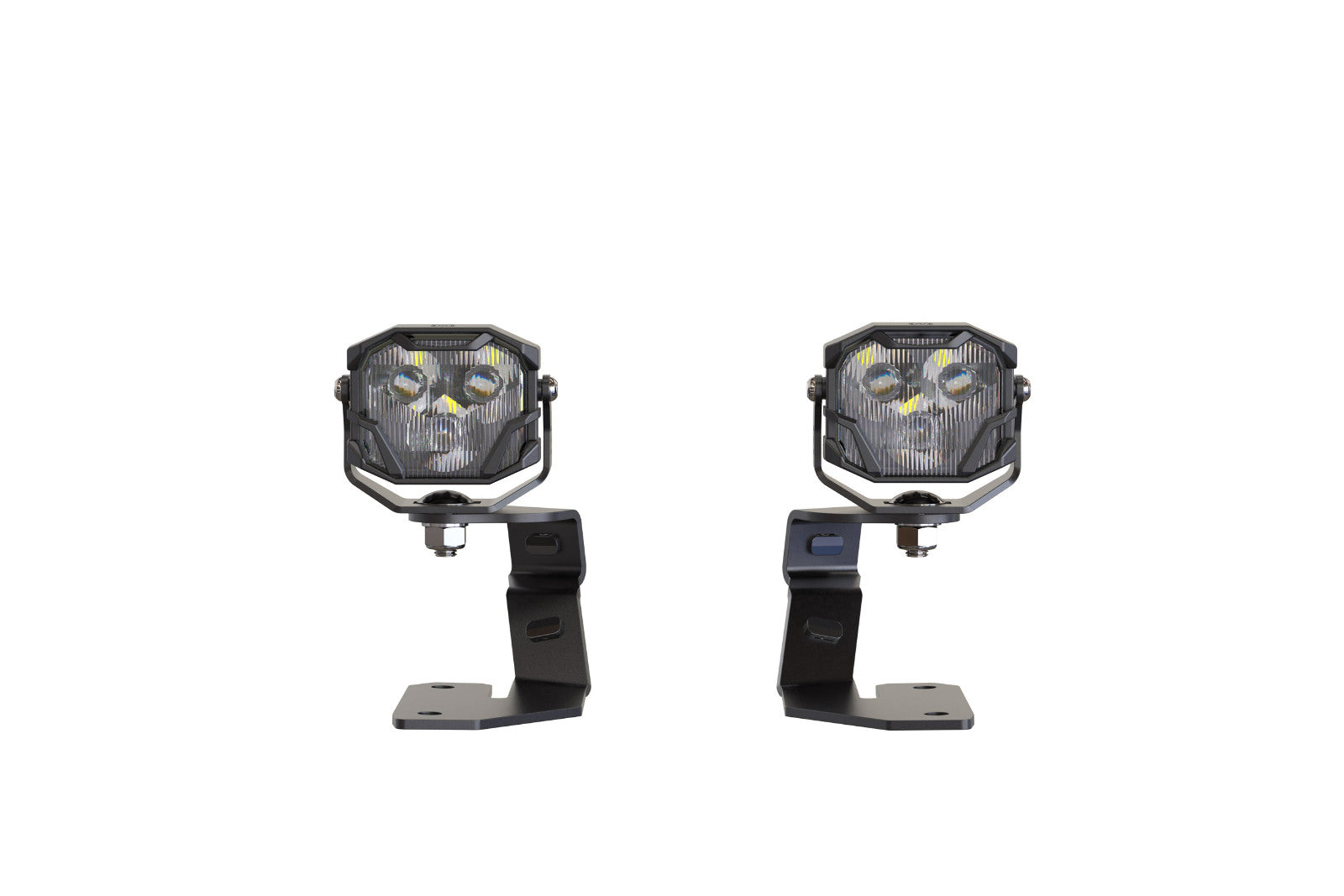Morimoto 4Banger Ditch Light Kit: 03-10 Cayenne (HXB Yellow Combo Beam) -2