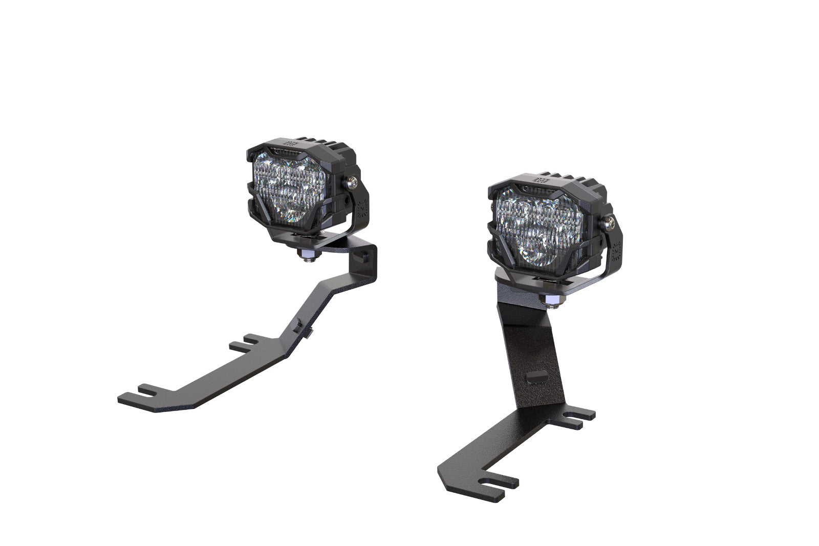 Morimoto 4Banger Ditch Light Kit: 2019+ Sierra 1500 (HXB Yellow SAE Wide Beam) -1