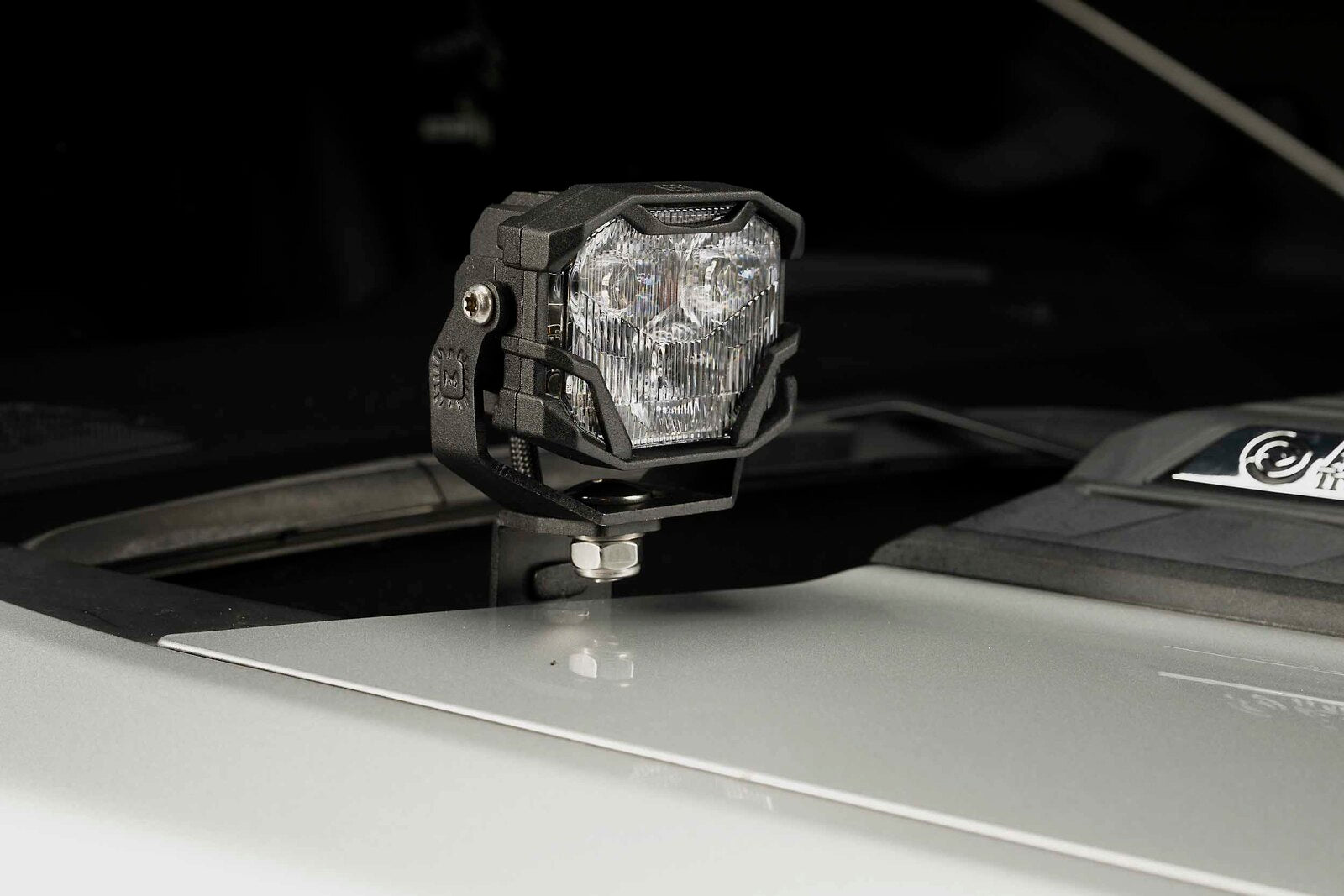Morimoto 4Banger Ditch Light Kit: 2020+ Silverado HD (NCS Yellow Combo Beam) -6