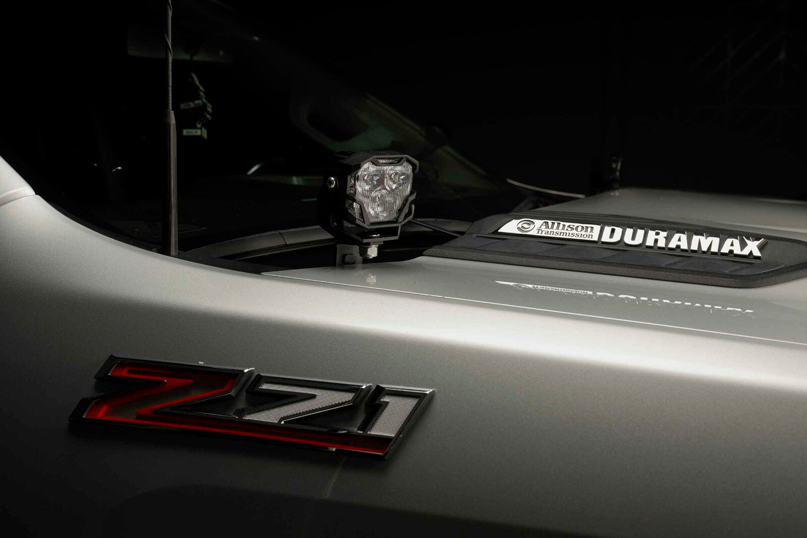 Morimoto 4Banger Ditch Light Kit: 2020+ Silverado HD (NCS Yellow Flood Beam) -7