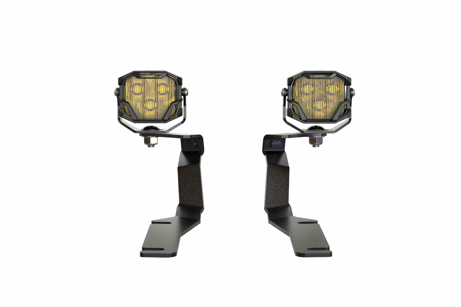 Morimoto 4Banger Drift Light Kit: 08-23 Dodge Challenger (HXB Yellow Flood Beam) -2