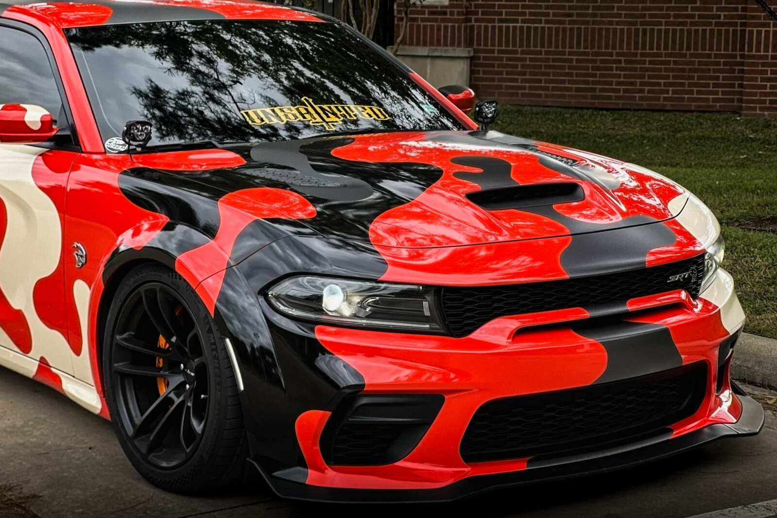 Morimoto 4Banger Drift Light Kit: 15-23 Dodge Charger (HXB Yellow Spot Beam) -7