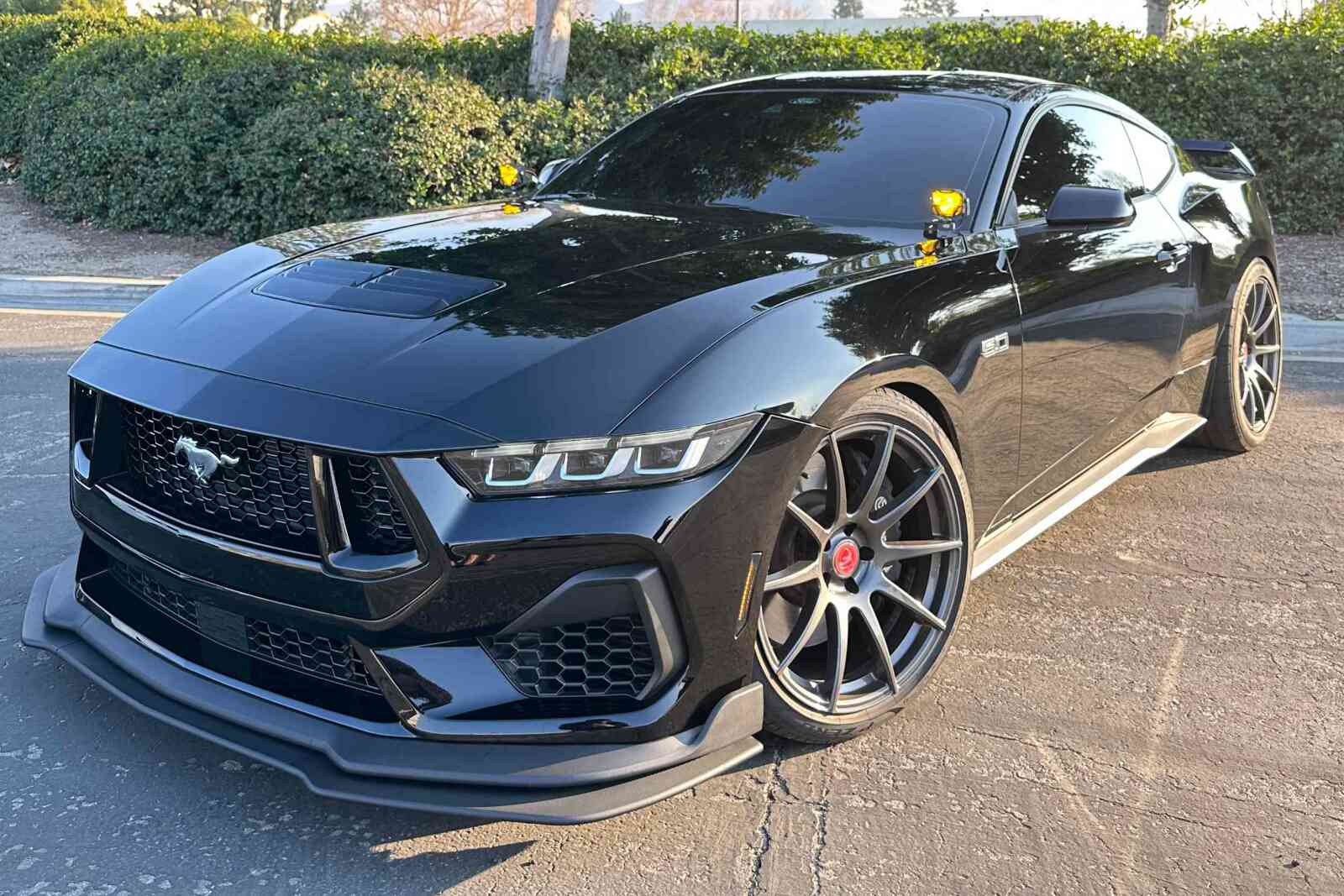 Morimoto 4Banger Drift Light Kit: 2024+ Ford Mustang (HXB Yellow Flood Beam) -2