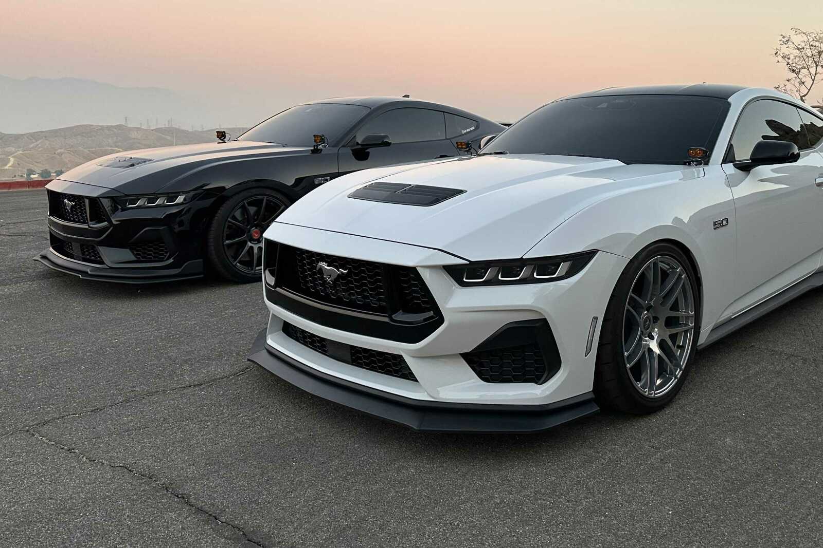 Morimoto 4Banger Drift Light Kit: 2024+ Ford Mustang (HXB Yellow Flood Beam) -7