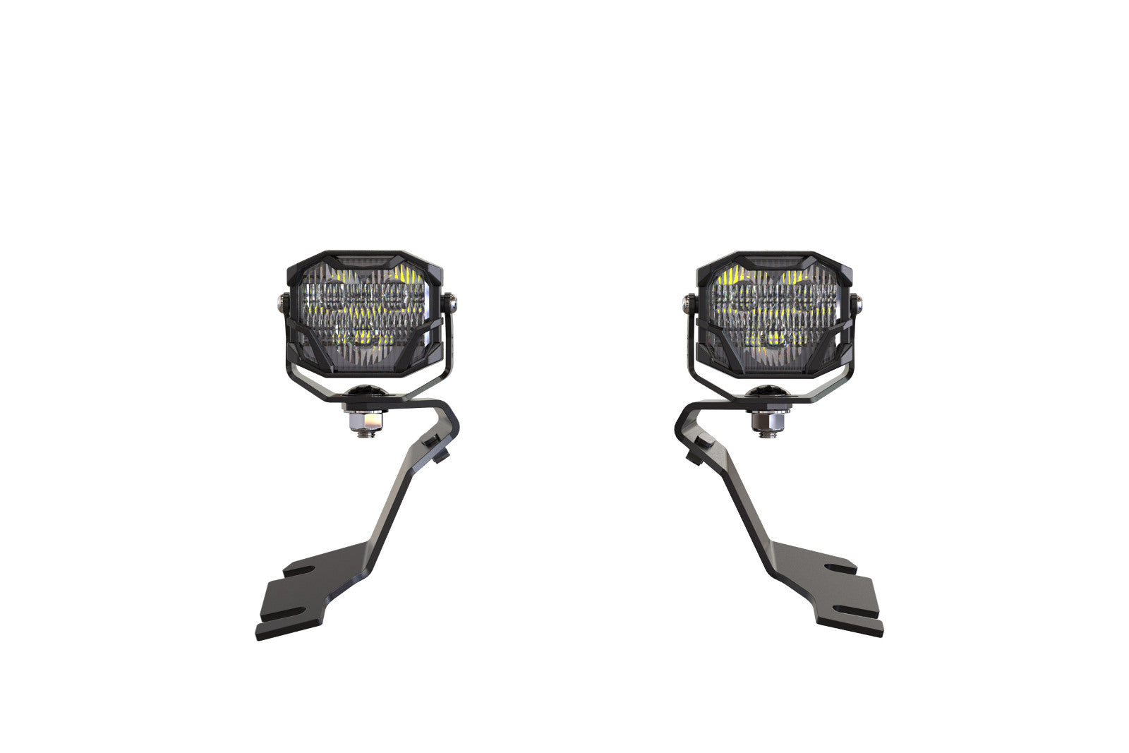 Morimoto 4Banger Ditch Light Kit: 2013+ Ford Transit (HXB Yellow SAE Wide Beam) -2