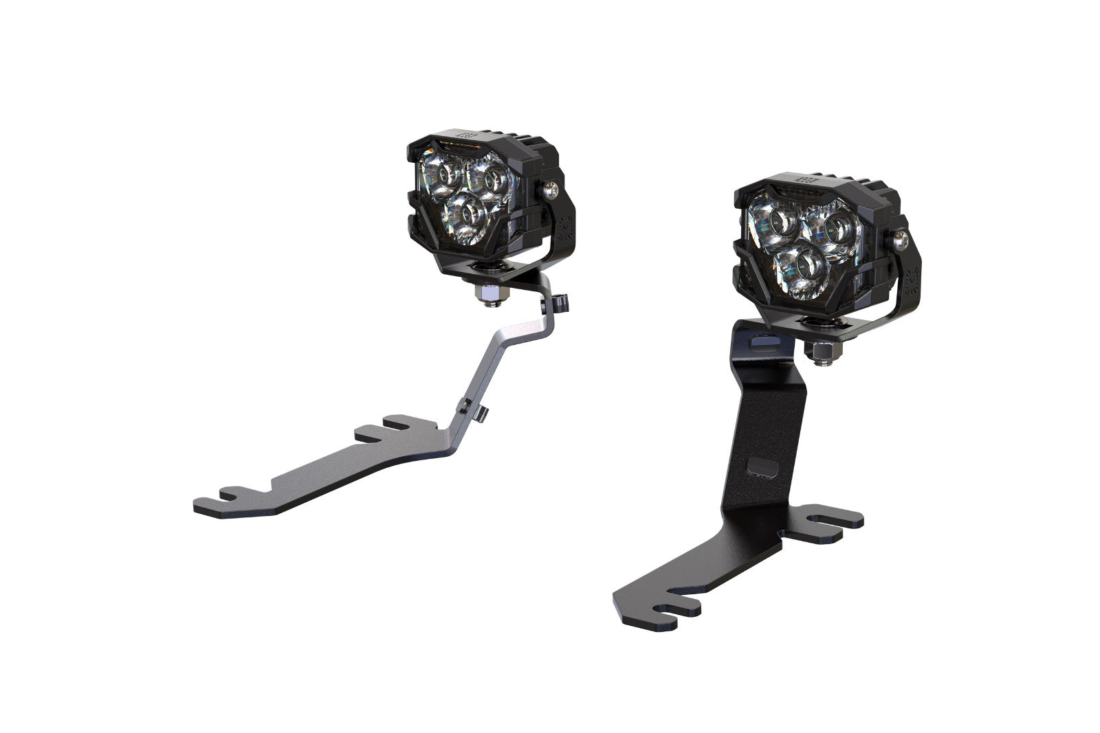 Morimoto 4Banger Drift Light Kit: 18-23 Ford Mustang (HXB White SAE Wide Beam) -1