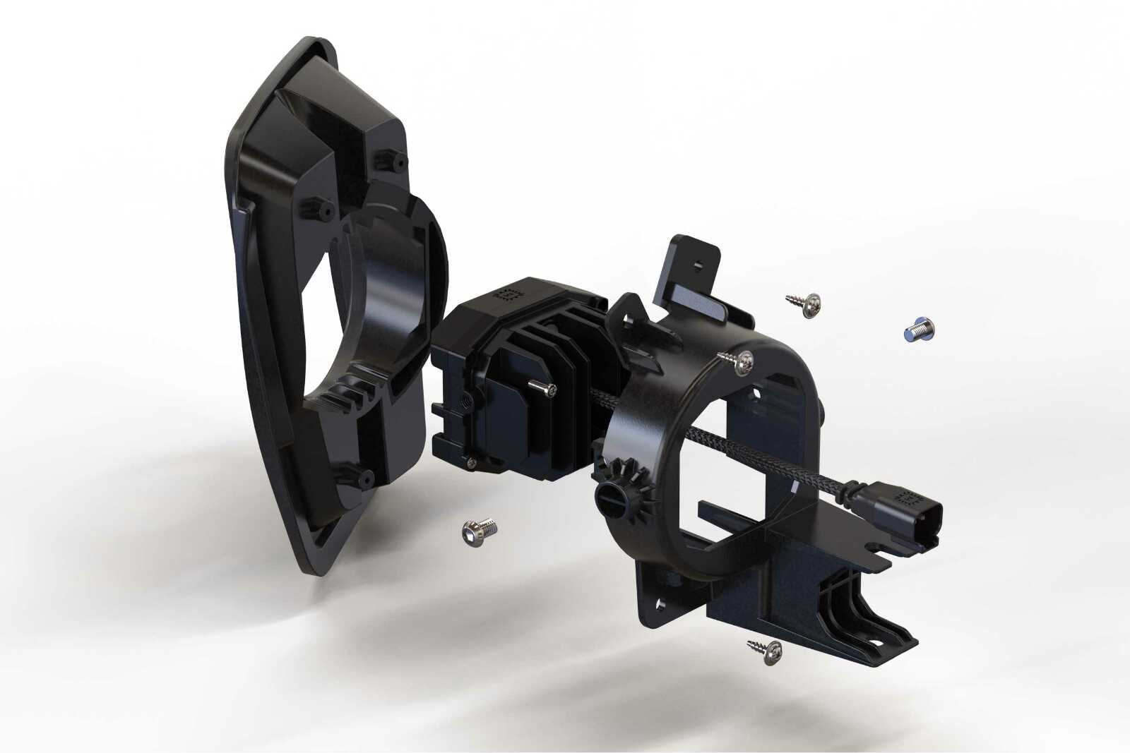 Morimoto XenonDepot Morimoto 4Banger Fog Brackets Type Ram Vertical (Set) -2