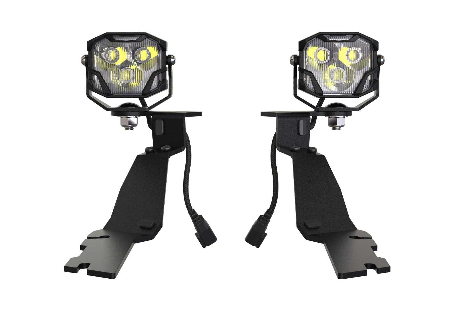 Morimoto XenonDepot Morimoto Ditch Light Brackets Ram HD (19+, Set) -1