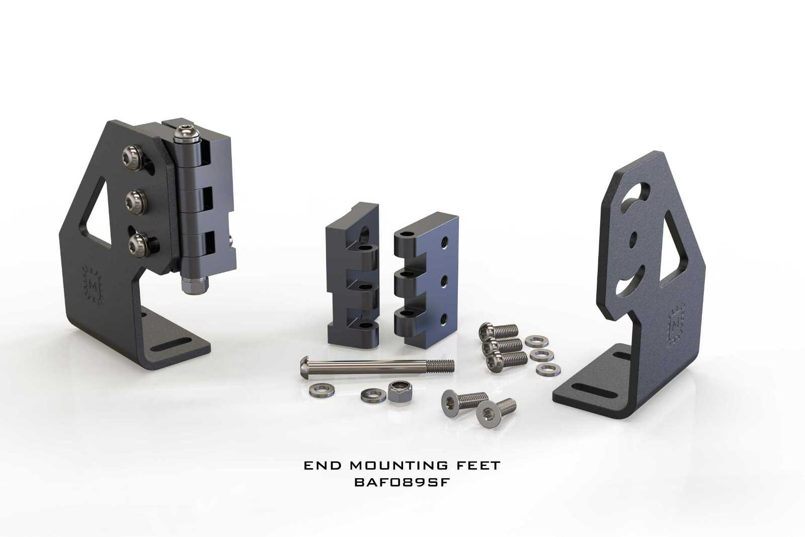 Morimoto BigBanger: Bar-End Mounting Feet (Set) -1