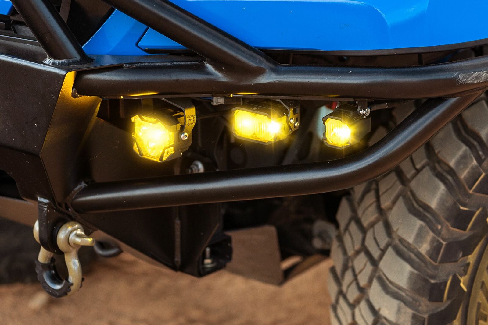 Morimoto Profile Morimoto 2Banger HXB LED Pod (Flood, Yellow, Set) -8