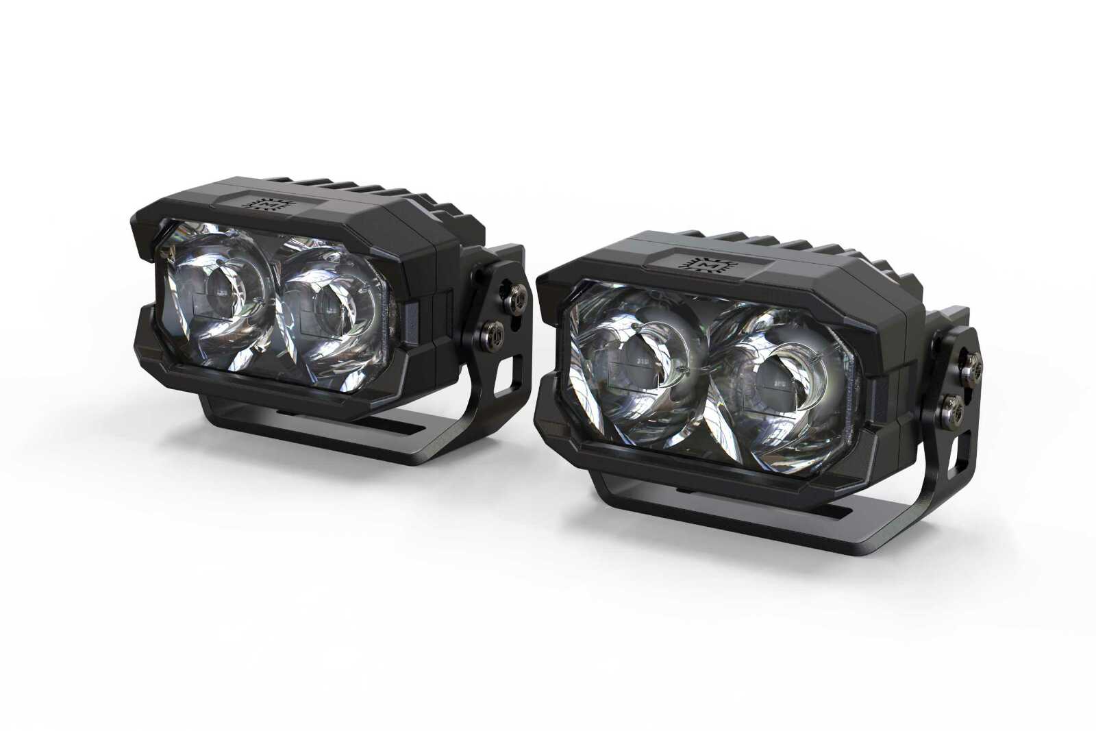 Morimoto Profile Morimoto 2Banger HXB LED Pod (Spot, Yellow, Set) -1