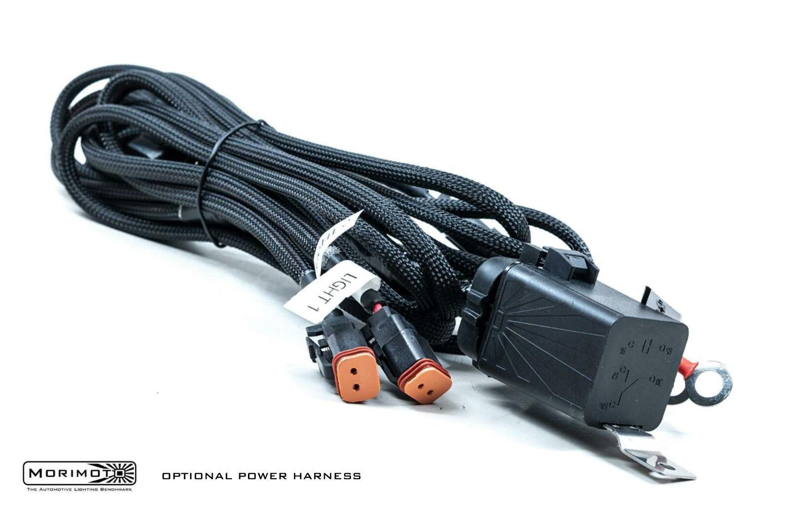 Morimoto 2Banger HXB LED Pod (Combo / Yellow / Set) -5