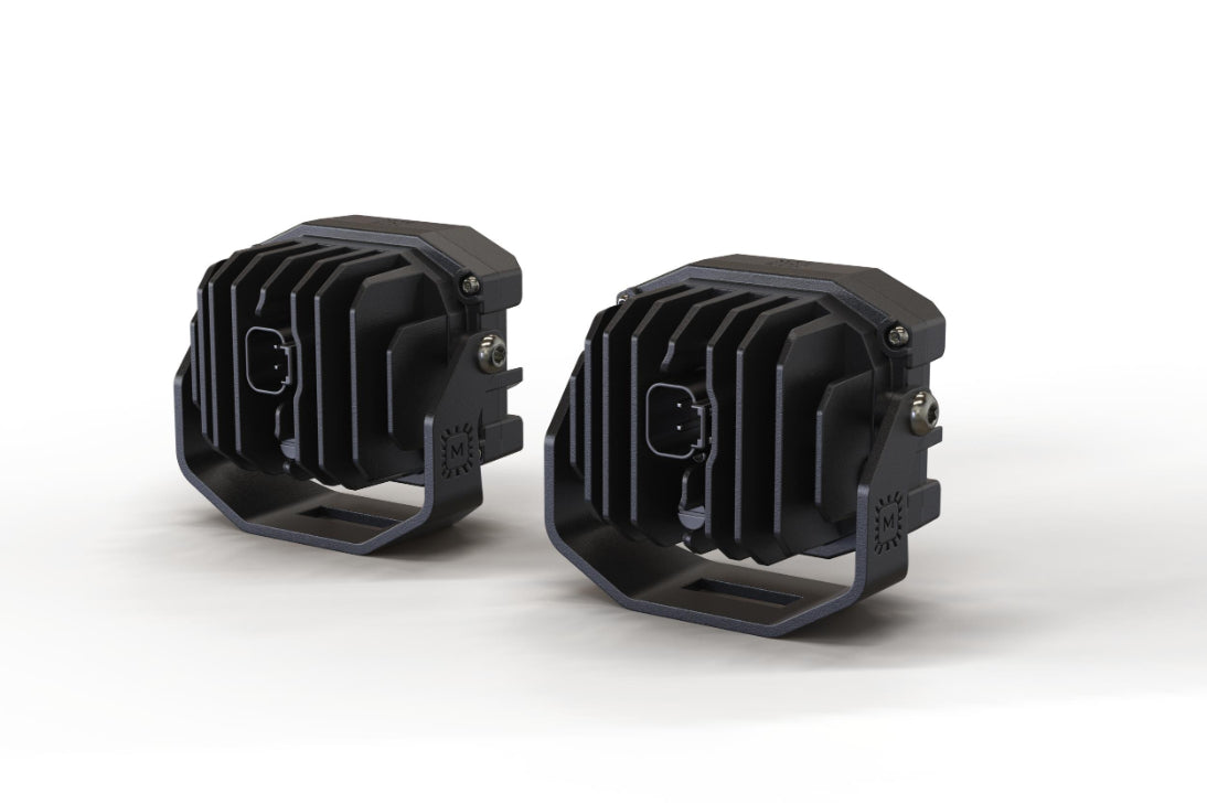 Morimoto 4Banger 2.0 HXB LED Pods (Flood / Yellow / Set) -2