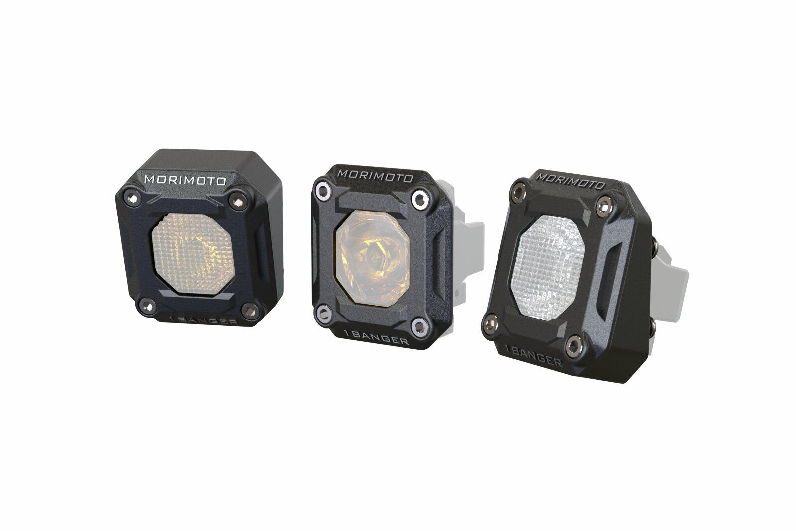 Morimoto Flush or Angled Mounting Kit Morimoto 1Banger -3