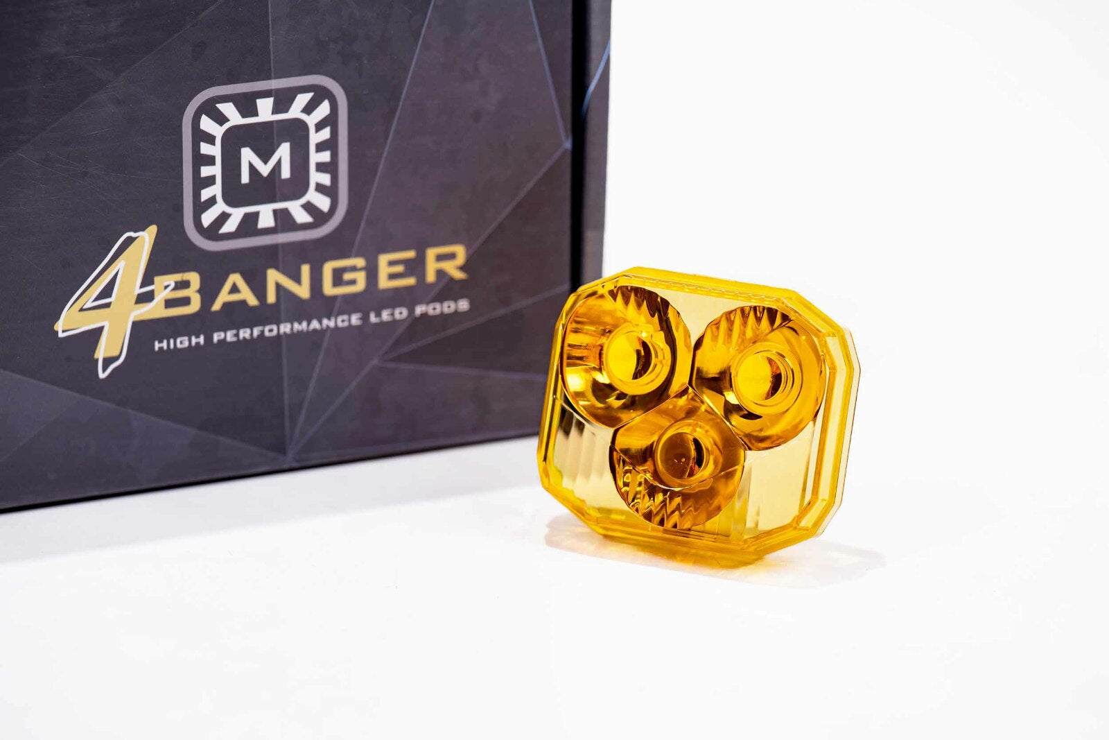 Morimoto Lens Only 4Banger (Yellow, Spot, Each) -1