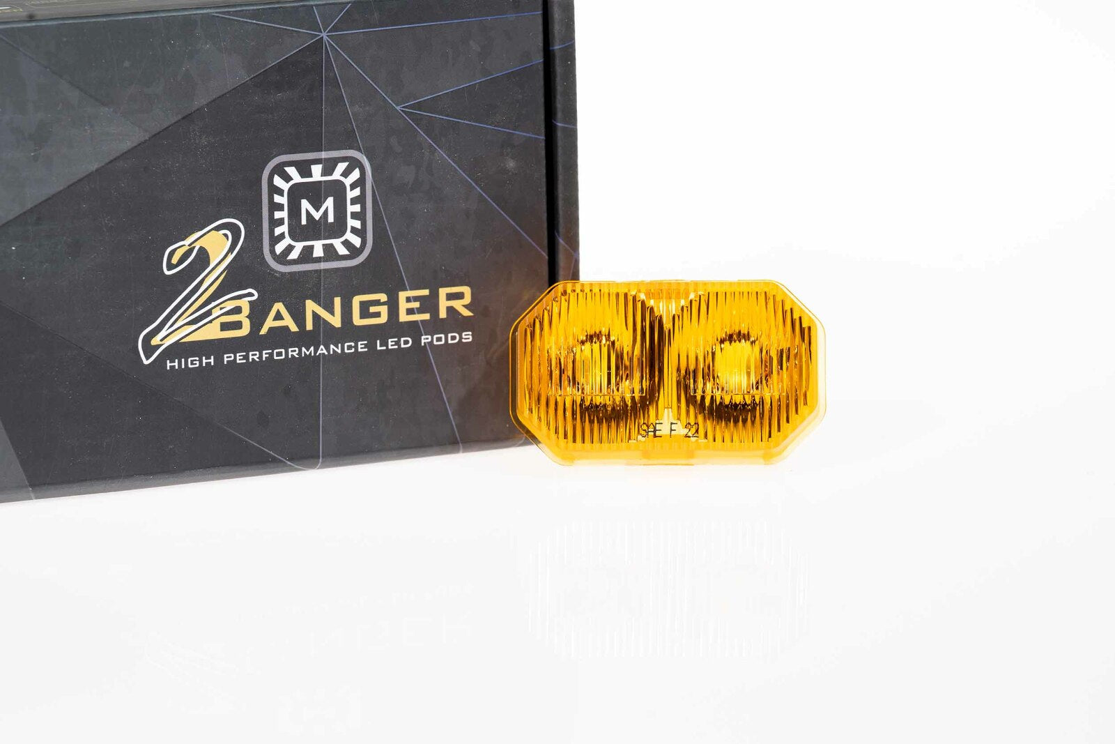 Morimoto Lens Only 2Banger (Yellow, Wide, Each) -1