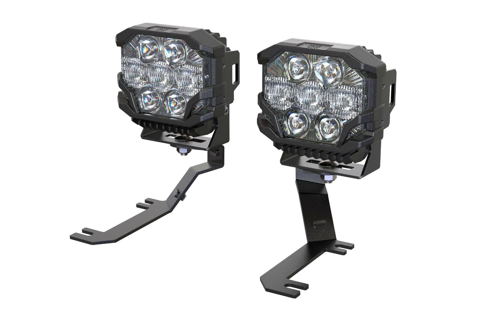 Morimoto BigBanger Ditch Light Kit: 2019+ Sierra 1500 (NCS Yellow Spot Beam) -1