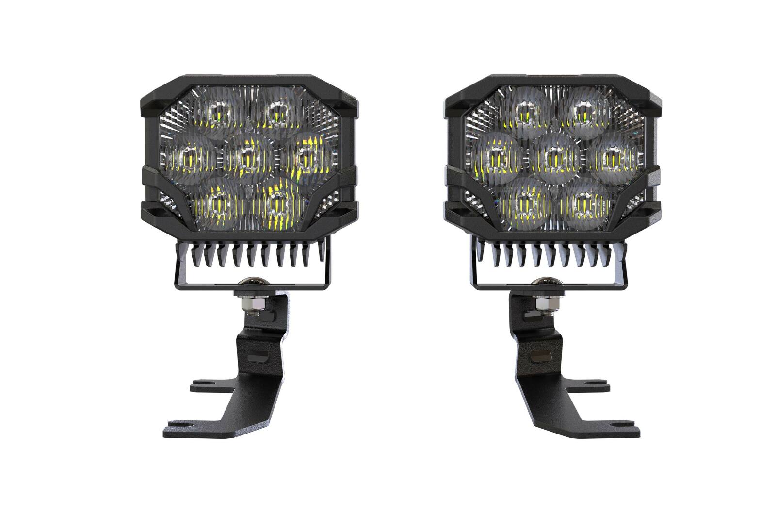Morimoto BigBanger Ditch Light Kit: 2020+ Silverado HD (HXB White Spot Beam) -2