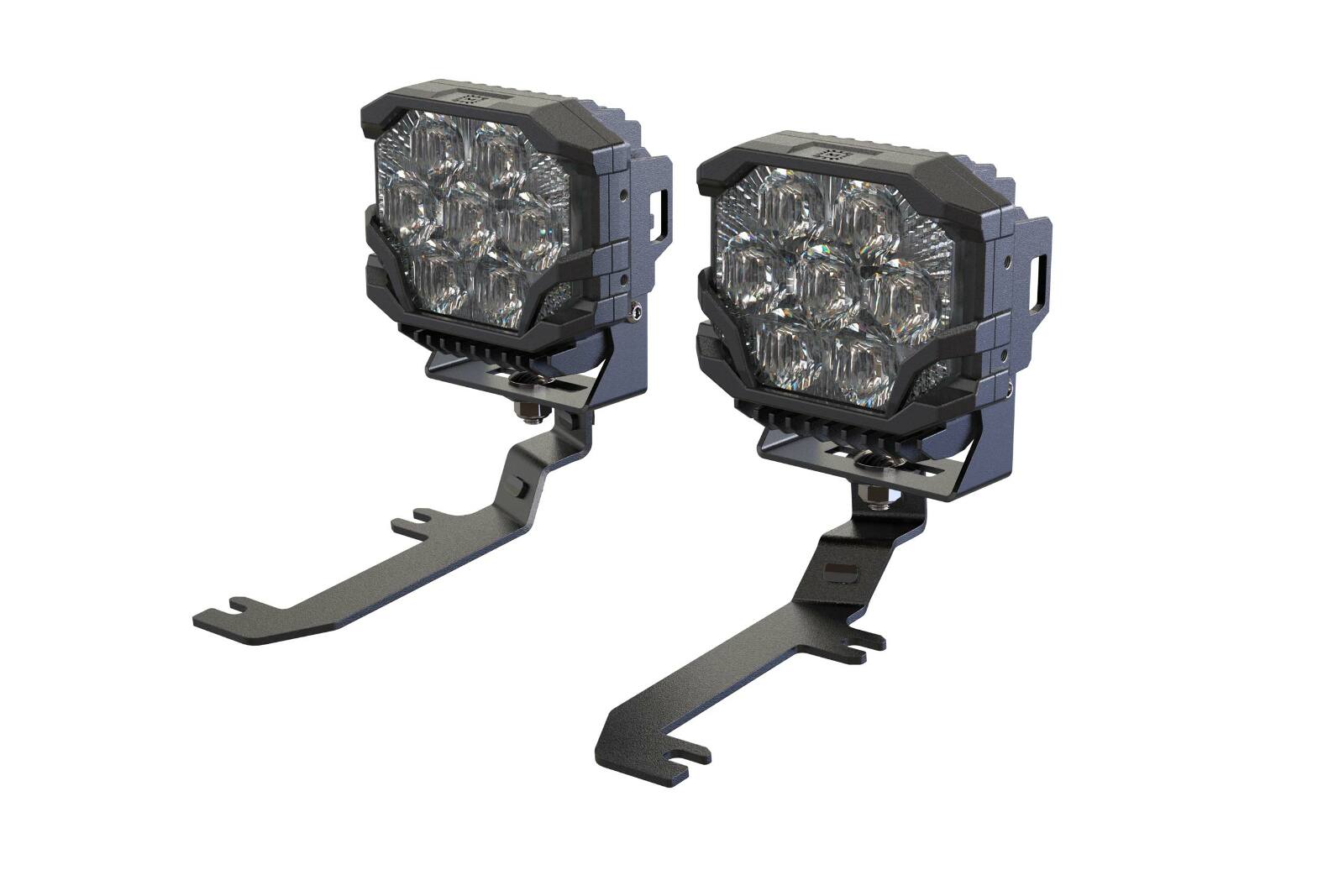 Morimoto BigBanger Ditch Light Kit: 2020+ Silverado HD (NCS Yellow Spot Beam) -1