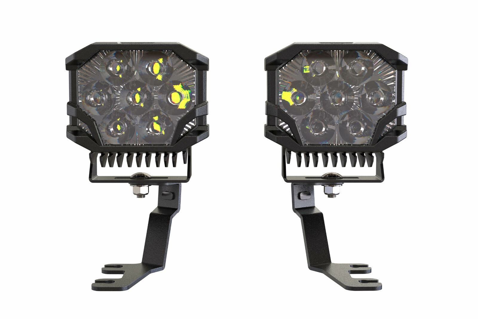 Morimoto BigBanger Ditch Light Kit: 2021+ Bronco Sport (NCS Yellow Combo Beam) -2