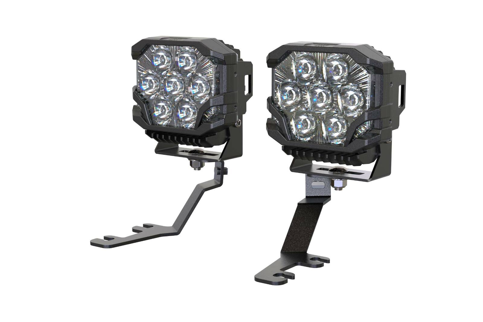 Morimoto BigBanger Ditch Light Kit: 2021+ Bronco Sport (NCS Yellow Spot Beam) -1
