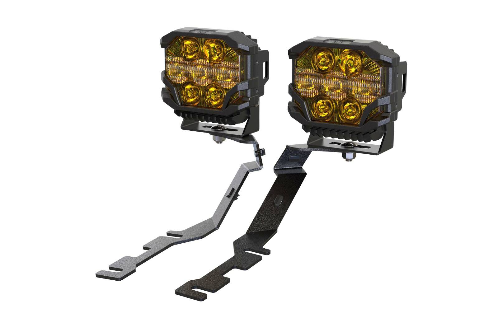 Morimoto BigBanger Ditch Light Kit: 2019+ Ram 1500 (HXB Yellow Combo Beam) -1