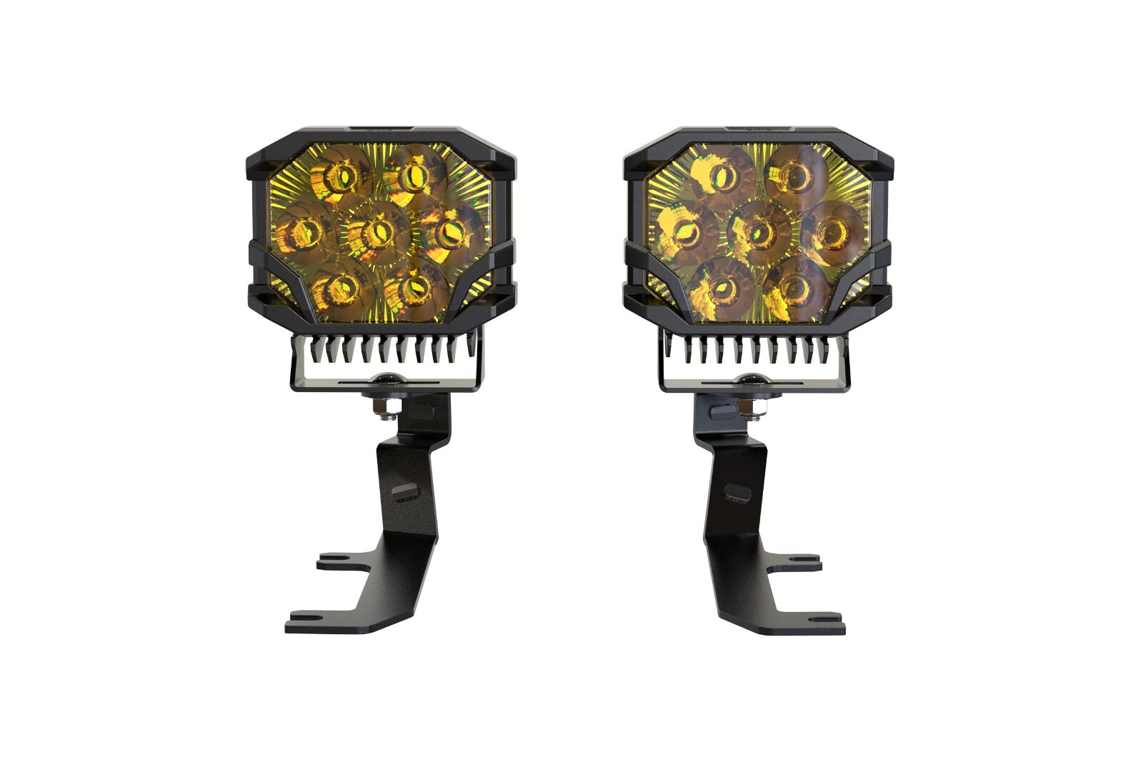 Morimoto BigBanger Ditch Light Kit: 2020+ Sierra HD (HXB White Combo Beam) -2