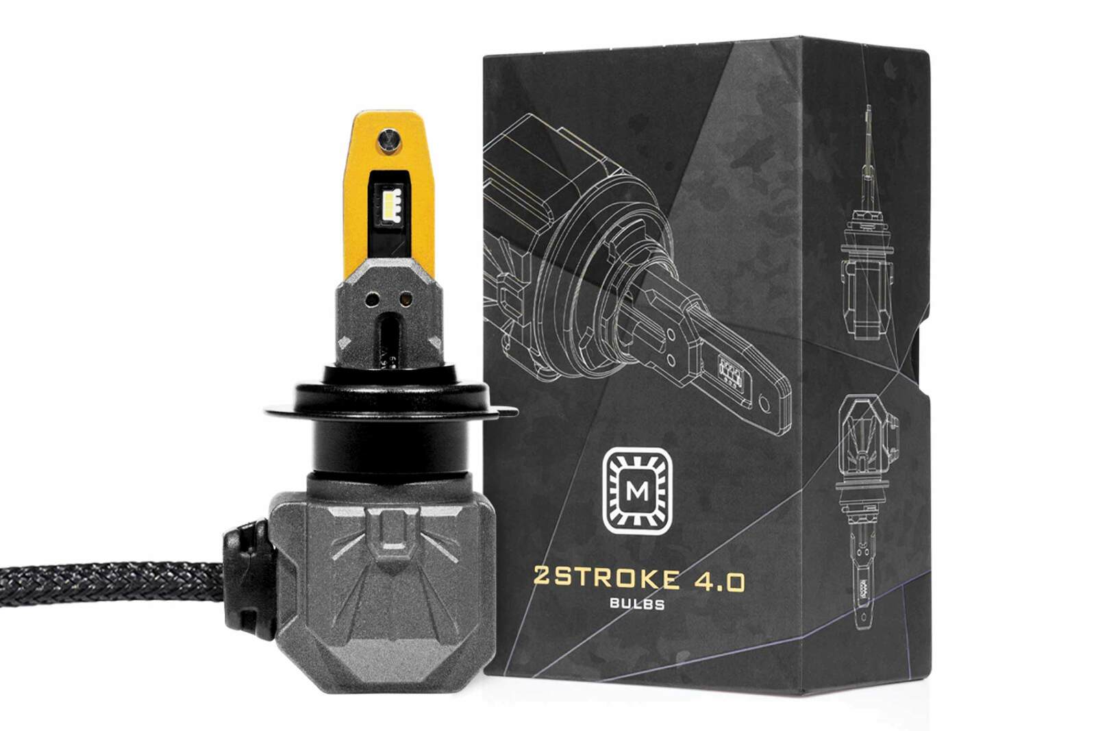 Morimoto H7 Morimoto 2Stroke 4.0 LED Bulb (Each) -1