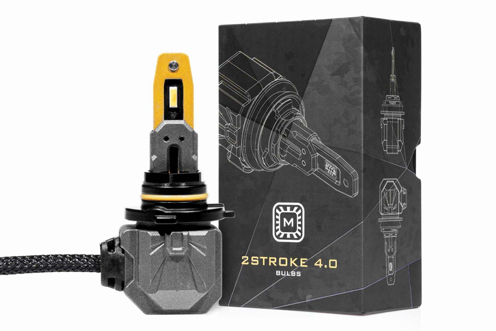 Morimoto Profile 9005/H10 Morimoto 2Stroke 4.0 LED Bulb (Yellow) (Each) -1