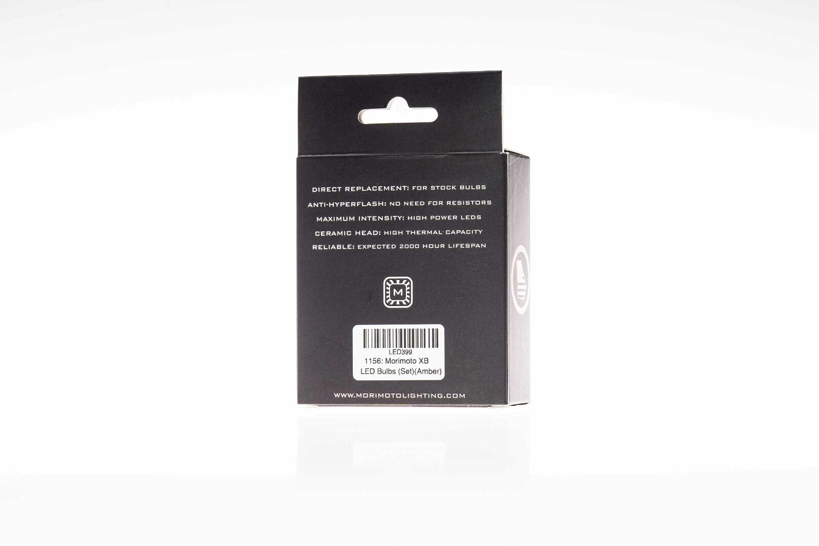 Morimoto Profile 1156 XB LED Bulbs (Amber, Set) -3