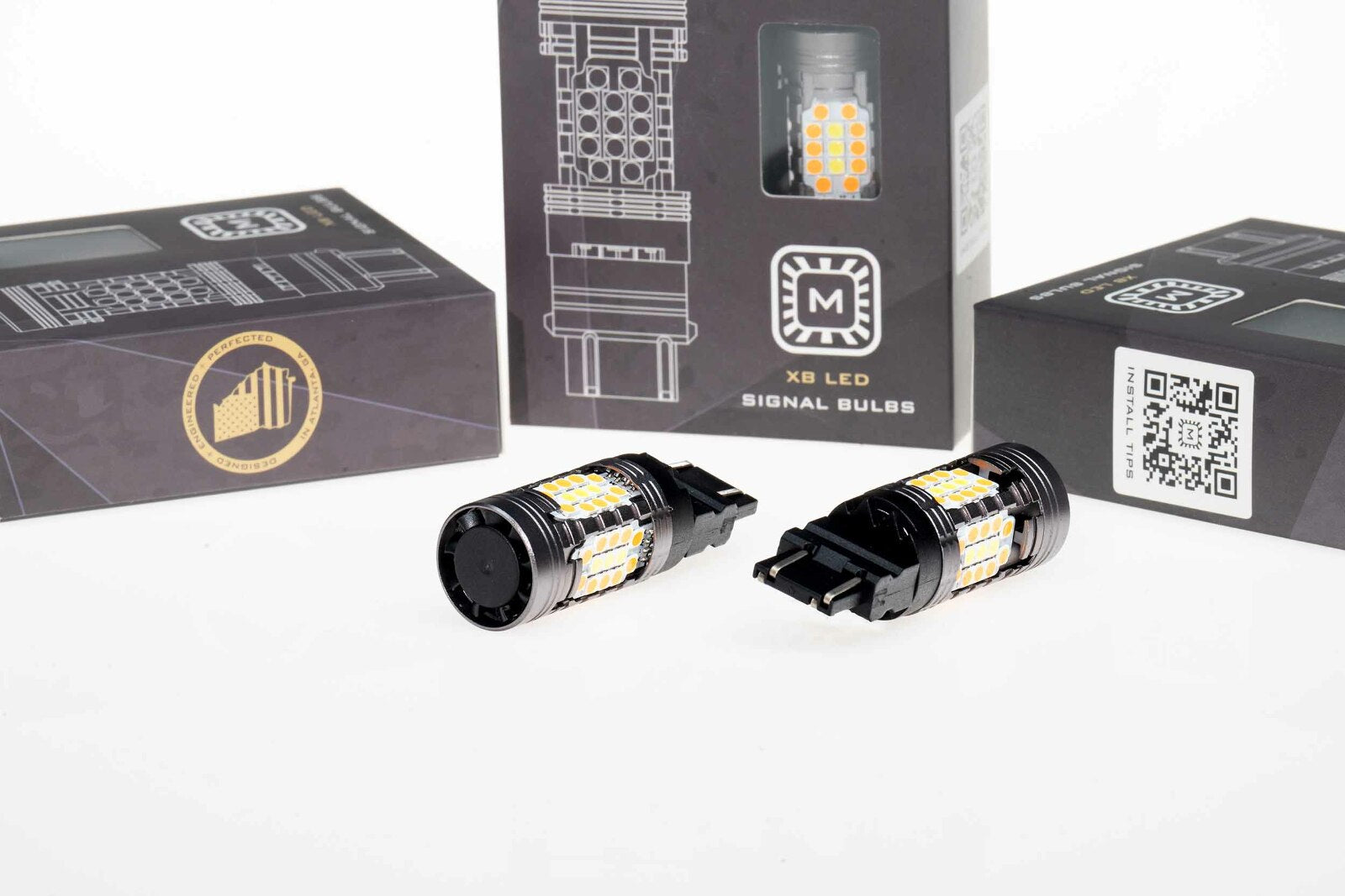 Morimoto Profile 4257 XB LED Bulbs (Switchback, Set) -1