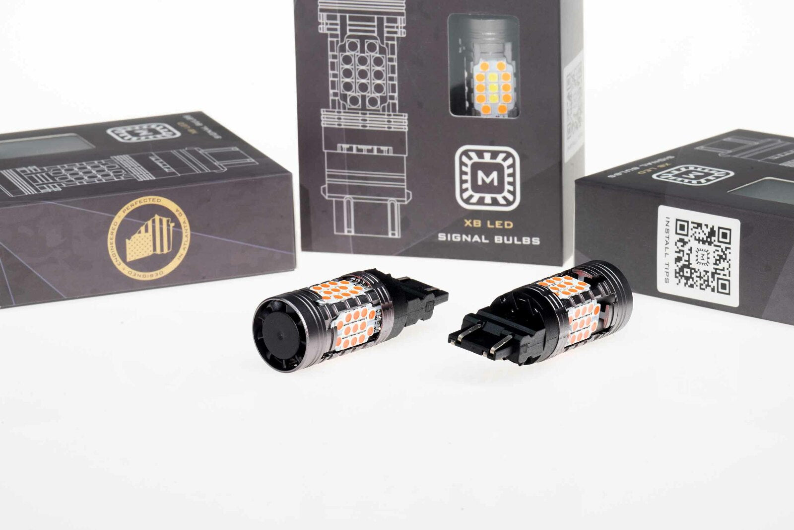 Morimoto 4257 XB LED Bulbs (Red, Set) -1