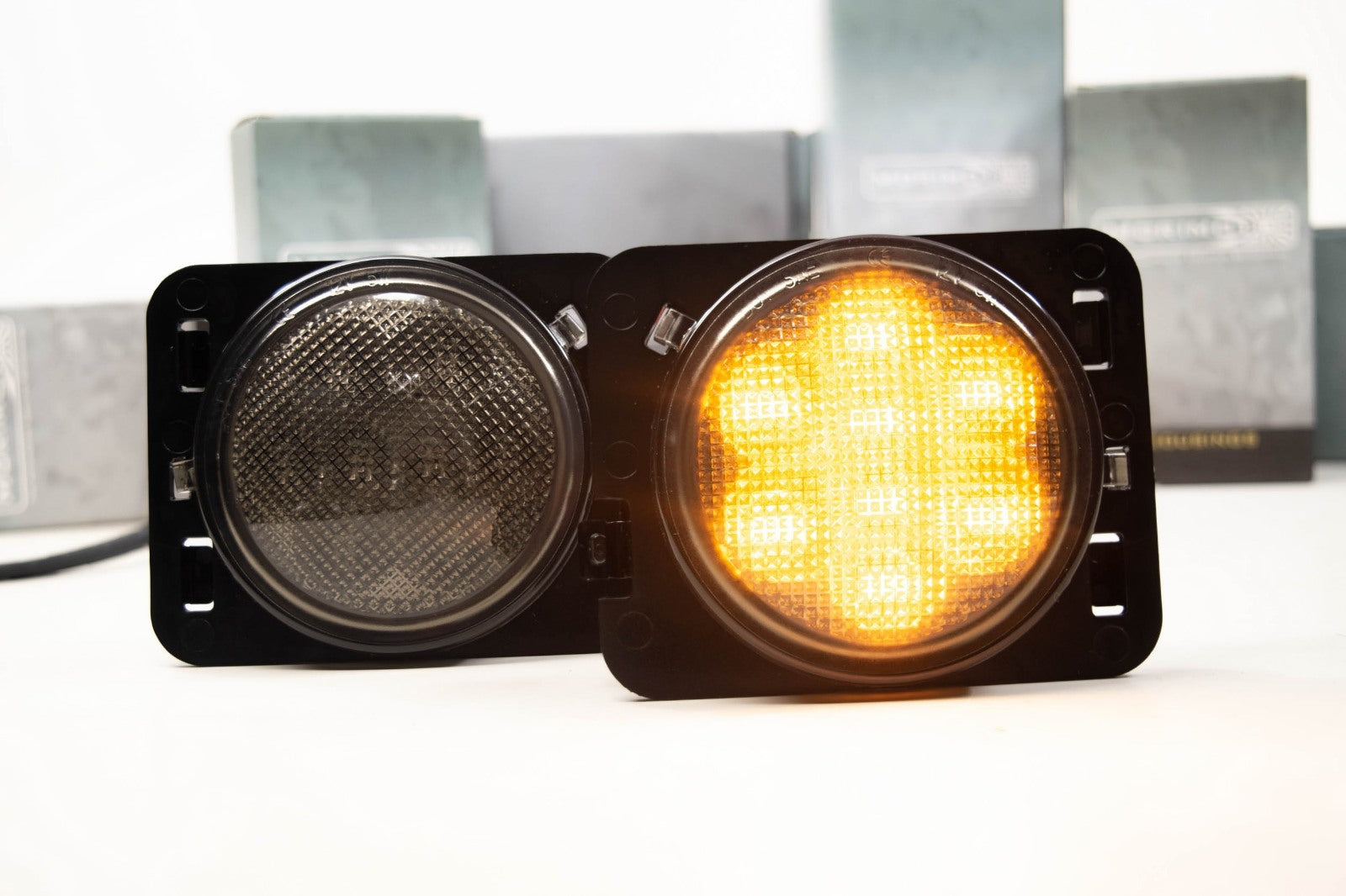 Morimoto XB LED Parking Lights Wrangler JK (Set) -2