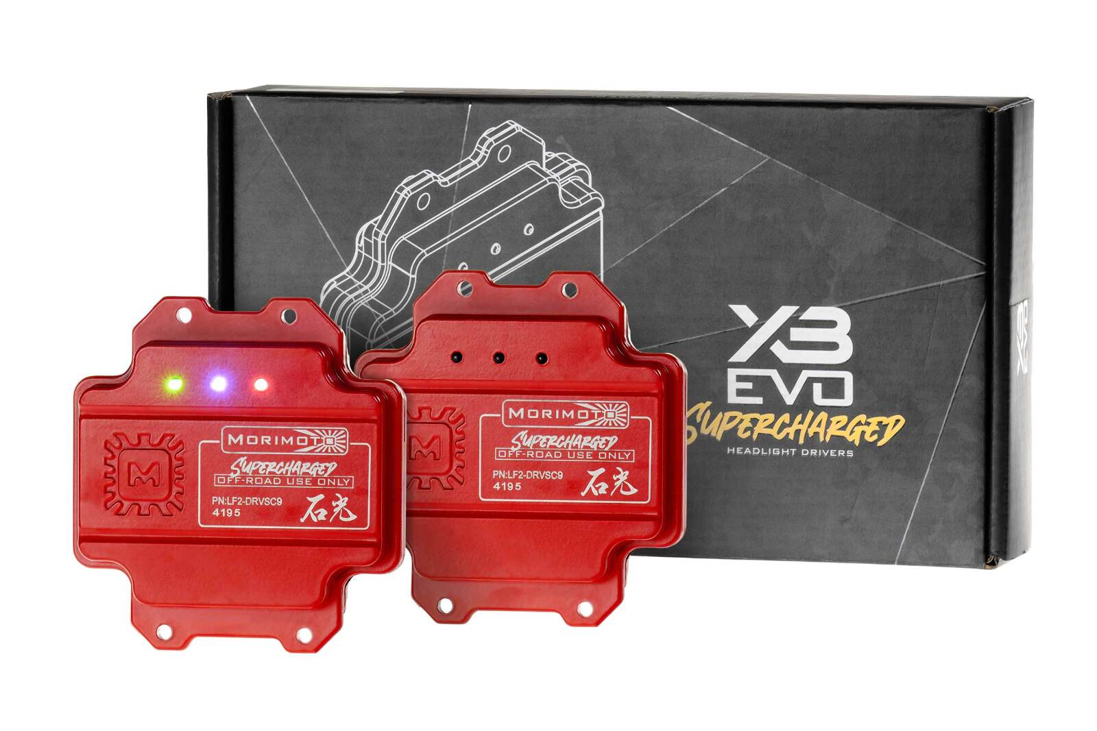 Morimoto Supercharged Drivers LF2-530 or LF2-530Y (Set) -1