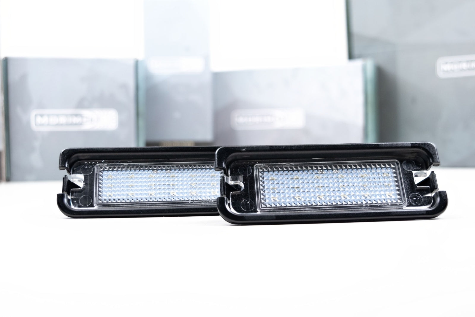 Morimoto XB LED License Plate Lights Ford Mustang (15-20, Set) -1