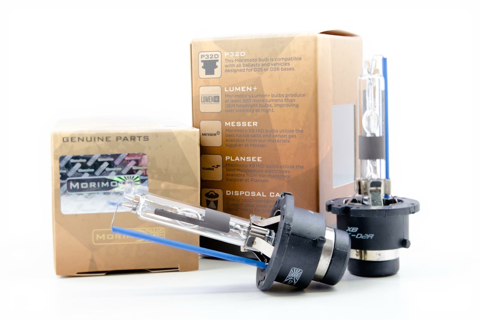 Morimoto D2R XB 5000K HID Bulbs (Pair) -2