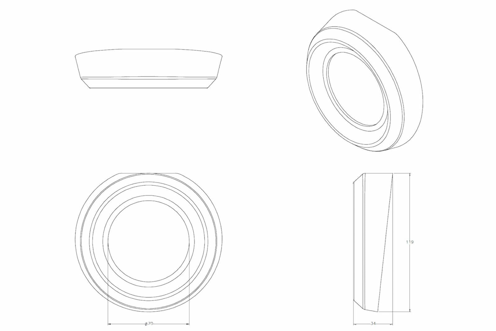 Morimoto E55-R Projector Shroud -4
